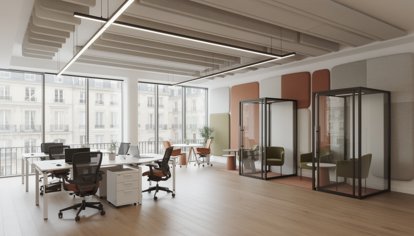 découvrez les bonnes pratiques pour optimiser l'acoustique dans les bureaux flex office et améliorer le confort sonore des espaces de travail partagés.