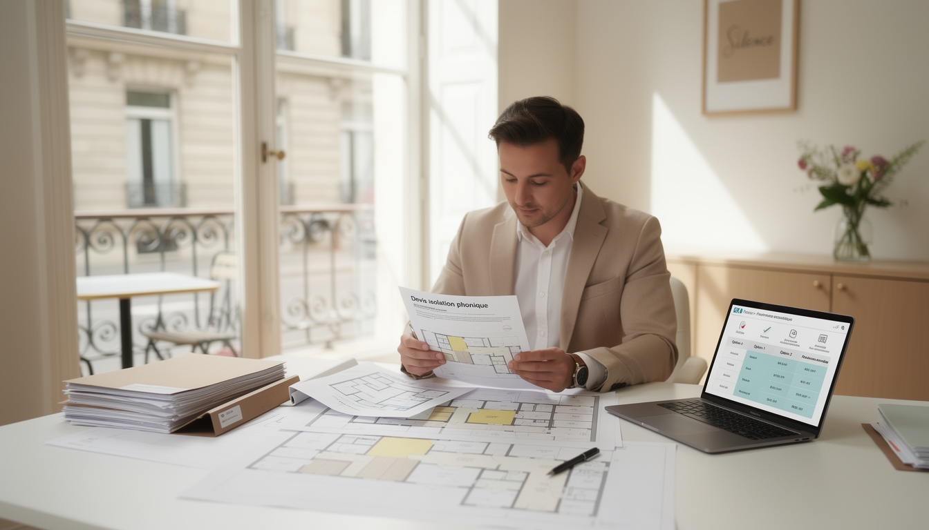 découvrez comment comparer efficacement les devis d'isolation phonique pour choisir la meilleure solution adaptée à vos besoins et optimiser votre confort sonore.