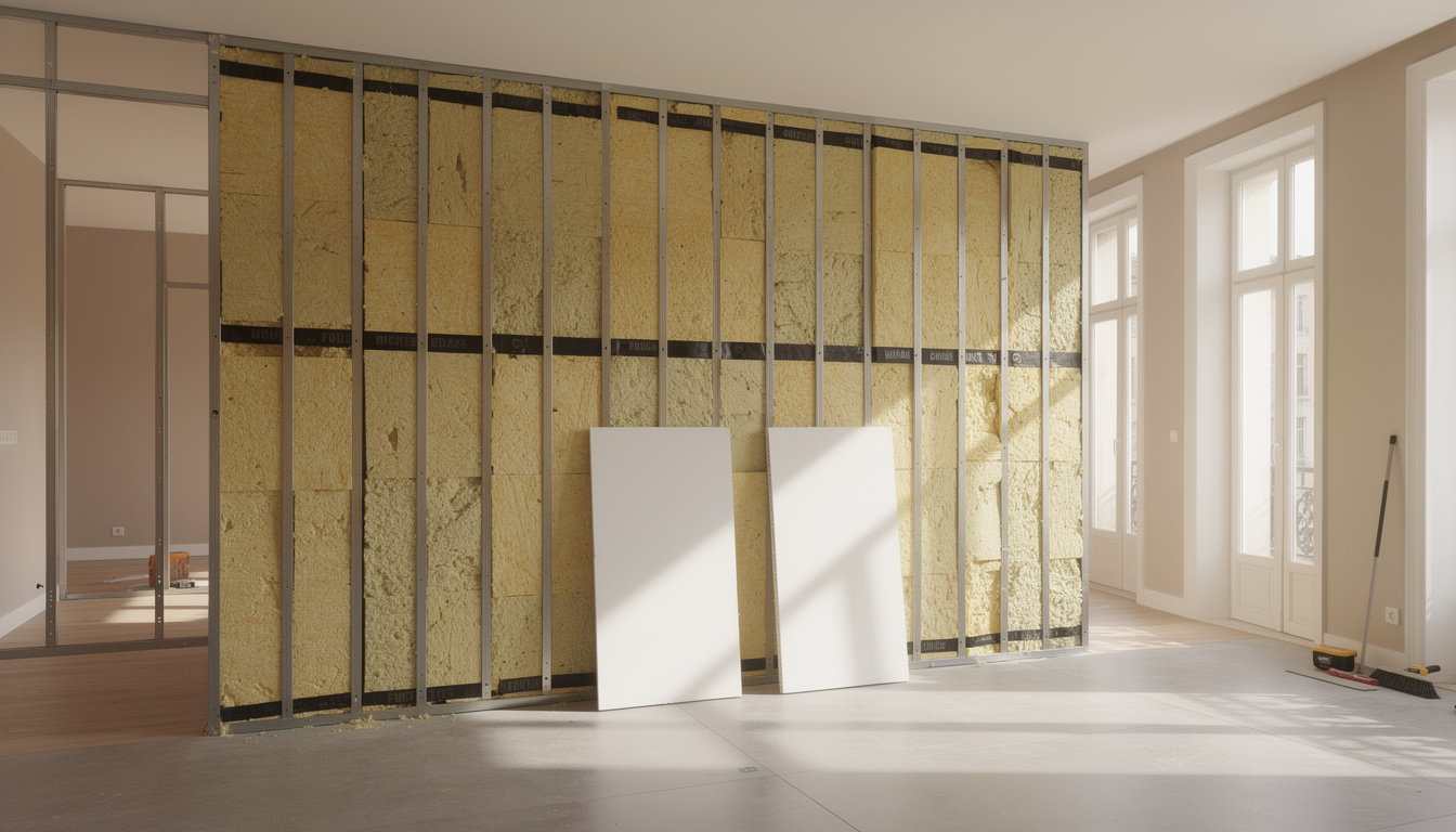 découvrez tout sur la double cloison acoustique : son principe, ses performances isolantes et les prix pour améliorer votre confort sonore.