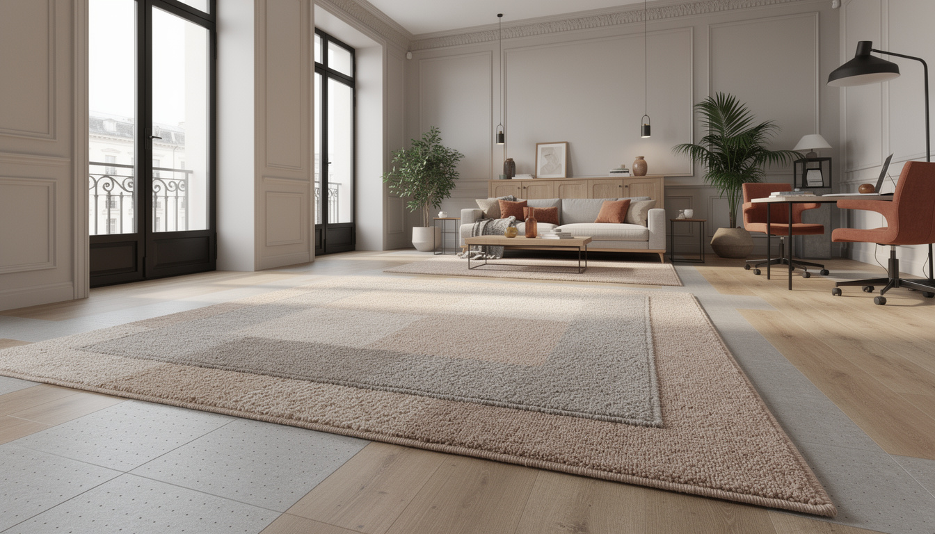 découvrez l'efficacité des tapis et revêtements de sol acoustiques pour réduire le bruit et améliorer le confort sonore de votre intérieur.