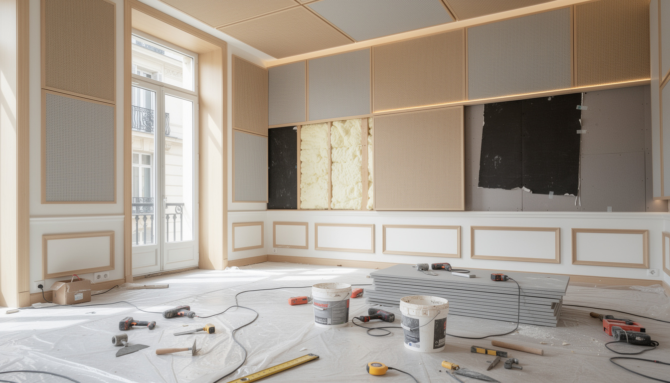 découvrez les éléments clés qui influencent le coût des travaux acoustiques et comment optimiser votre budget pour un résultat efficace.