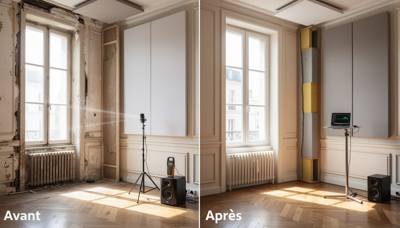 découvrez comment se déroule un test acoustique avant et après travaux pour garantir une isolation sonore optimale et respecter les normes en vigueur.